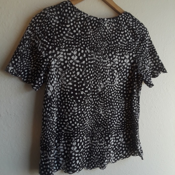 🤳SALE🤑🔥Topshop black and white Top Small - Picture 3 of 7